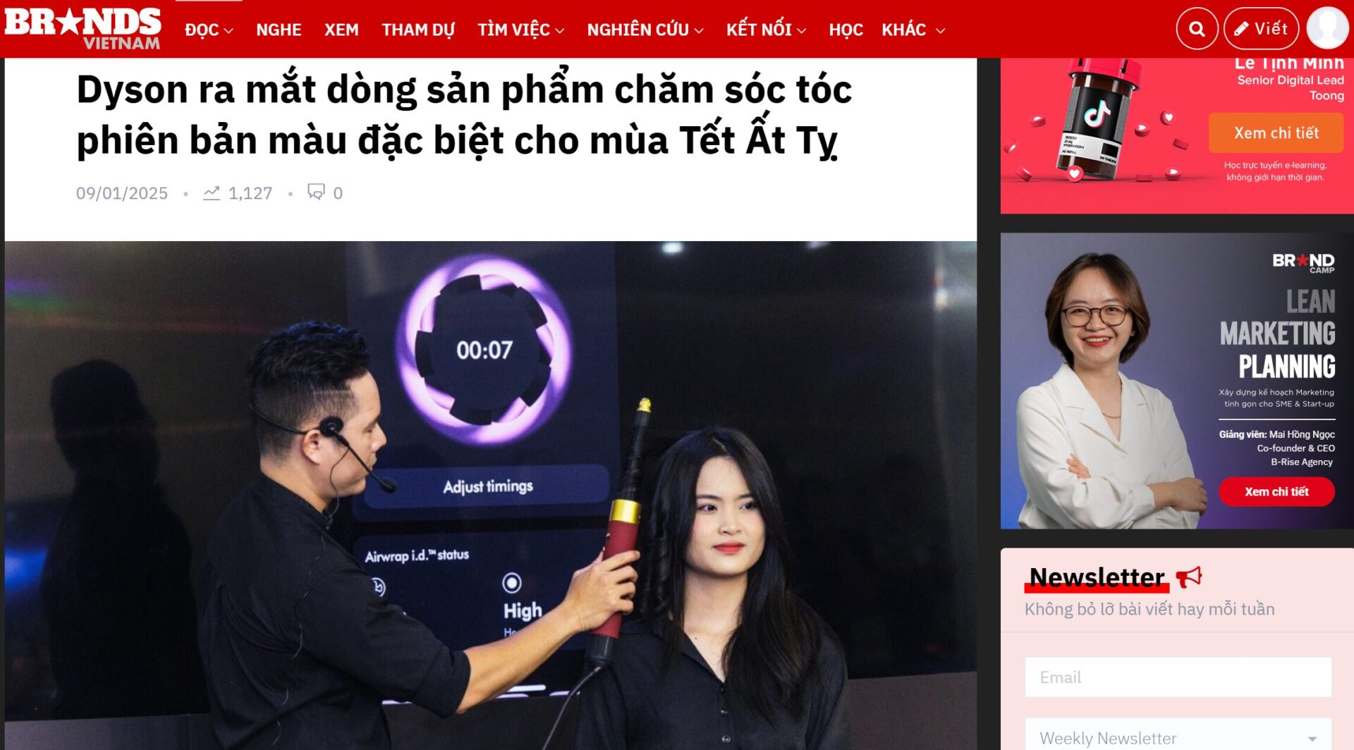 Thông cáo báo chí & sự kiện là gì?