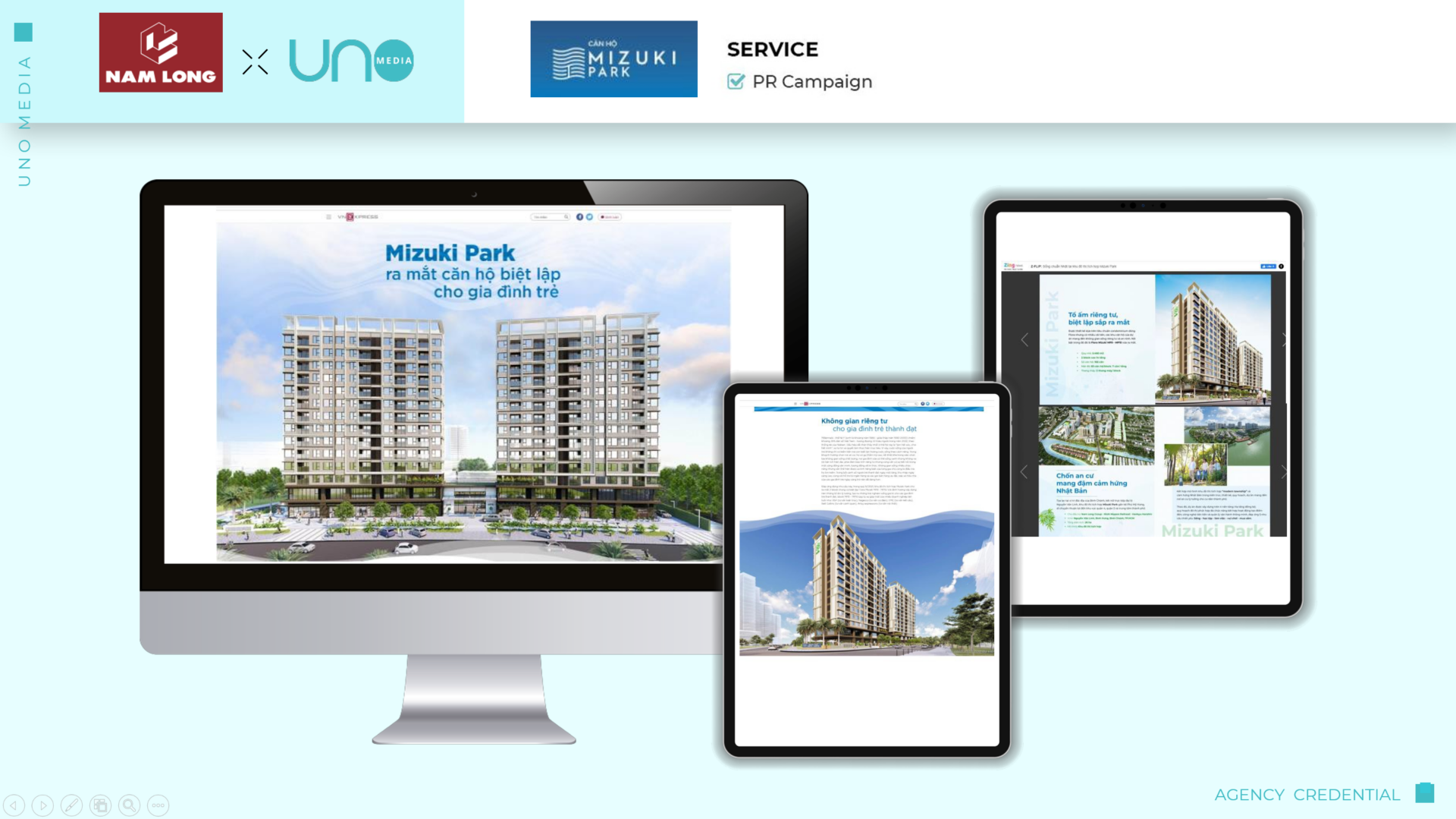 Akari city & Mizuki park – PR Branding Campaign