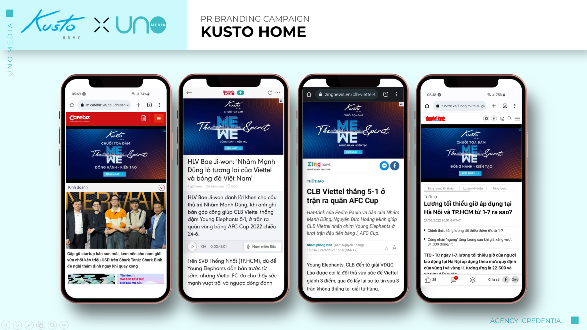 Chiến dịch truyền thông đa nền tảng cho Kusto Home