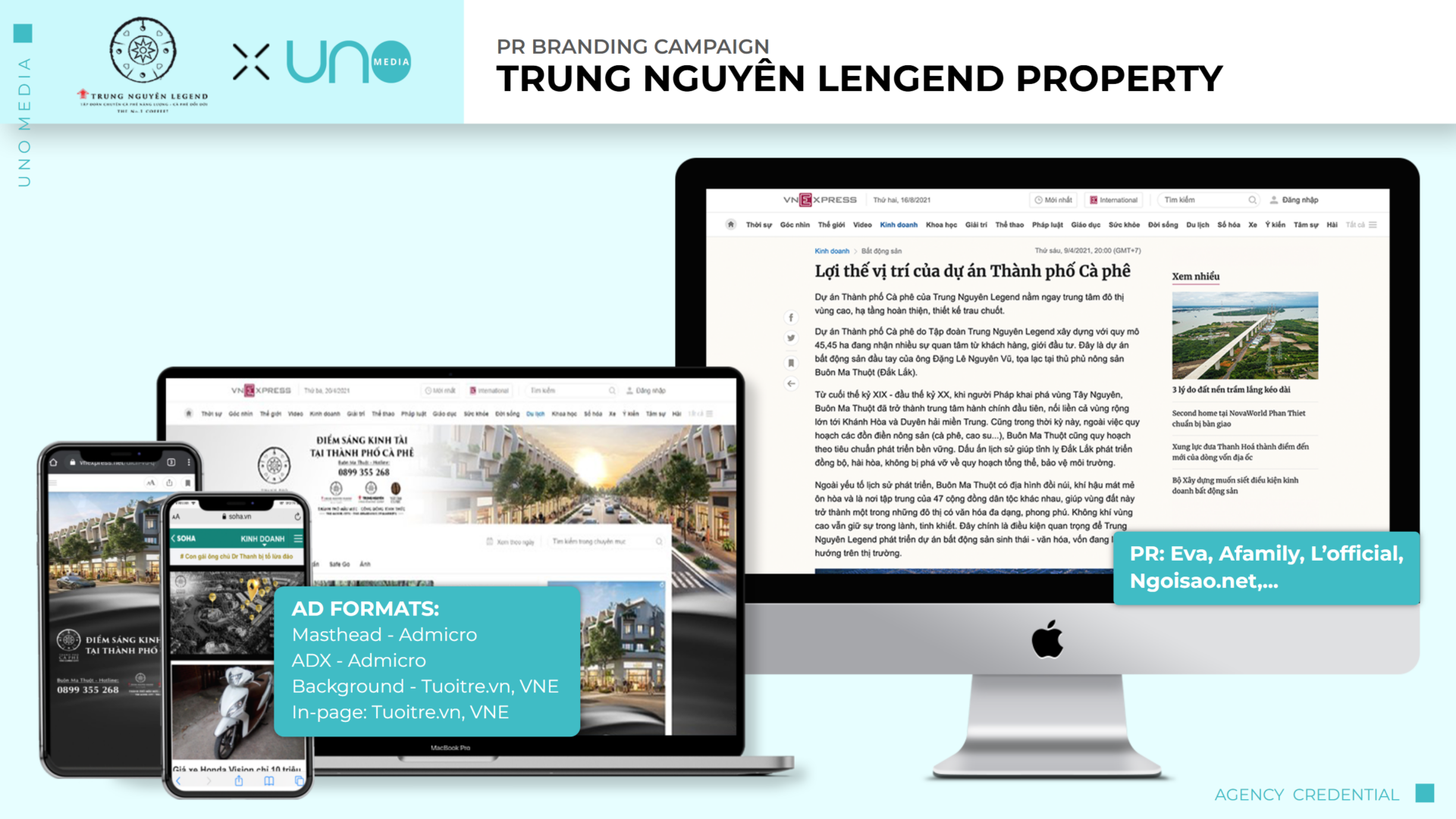 Trung Nguyên Legend Property – PR Branding Campaign