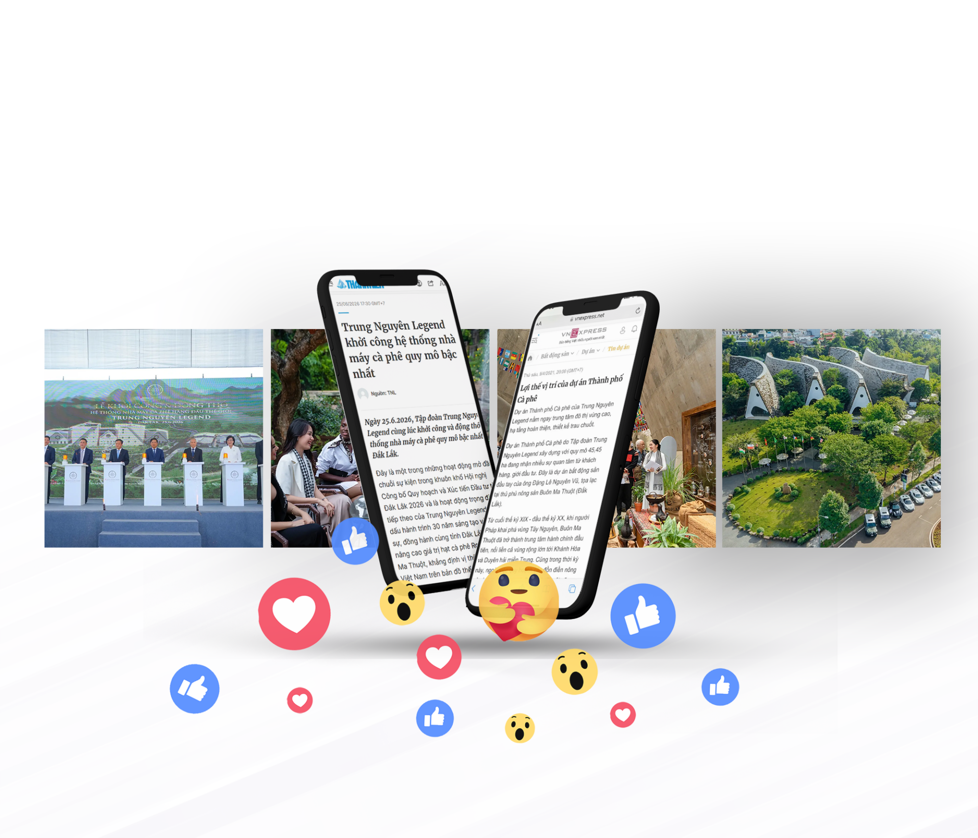 Chiến dịch truyền thông đa nền tảng cho Trung Nguyên Legend Property