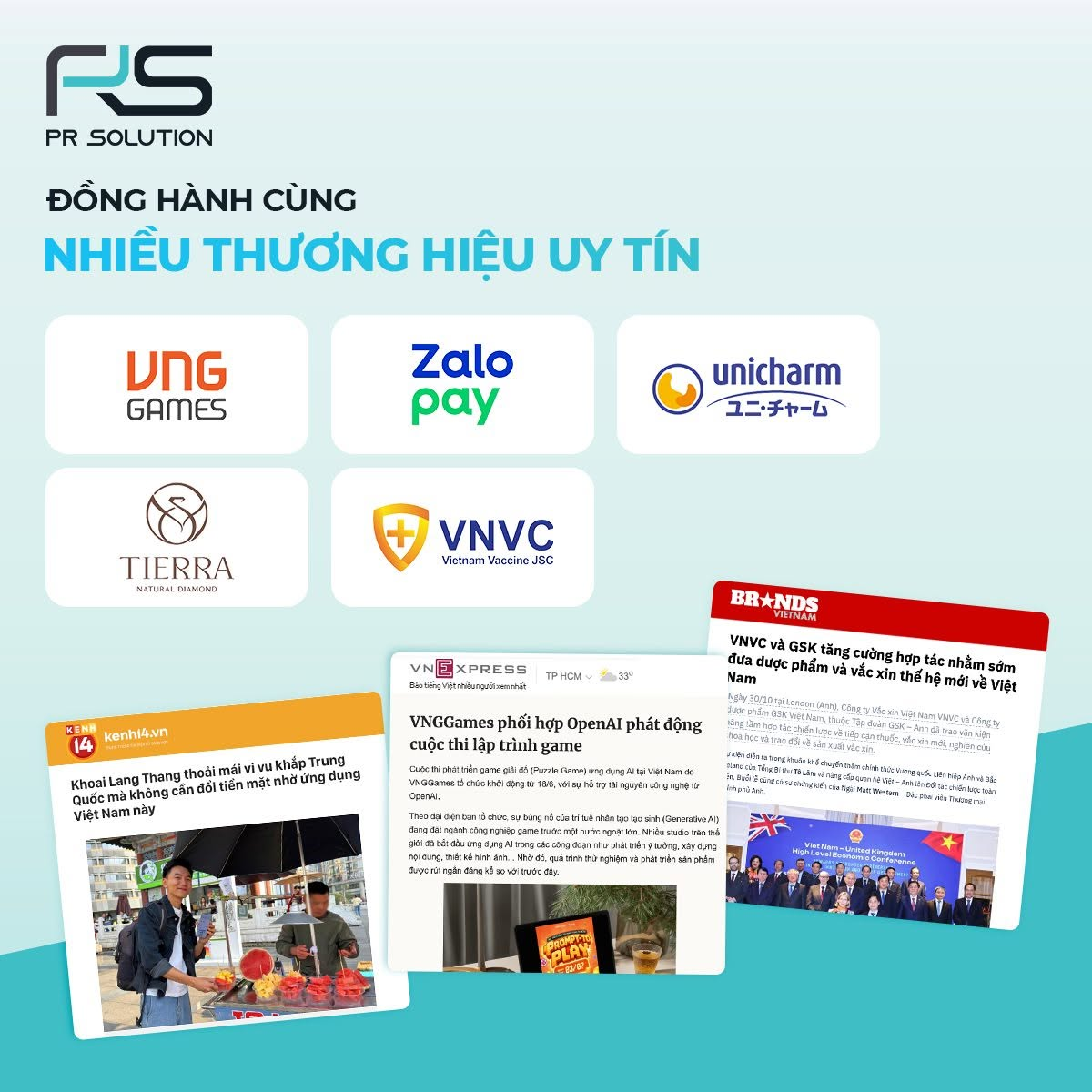 Dự án dịch vụ PR báo chí UNO MEDIA đã triển khai